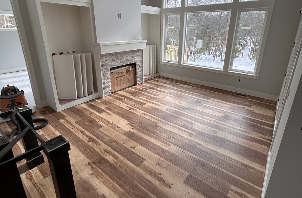 Hardwood Floor Installation installed by Local Flooring Installation in West Michigan