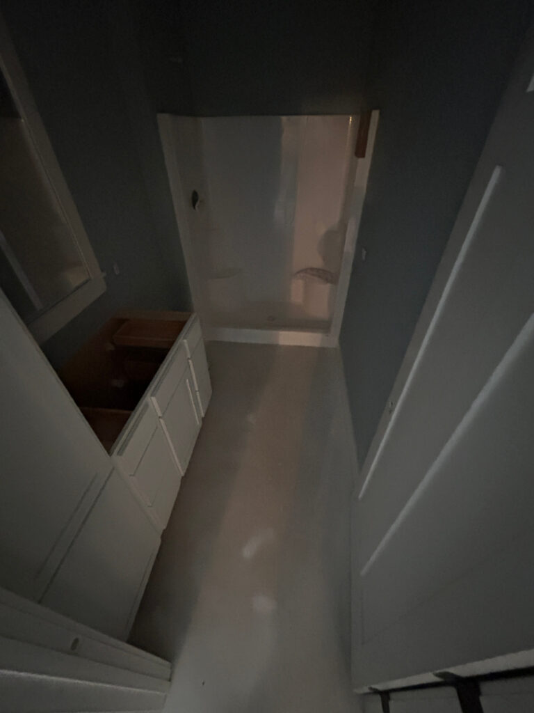 bathroom hard wood flooring grand rapids before picture